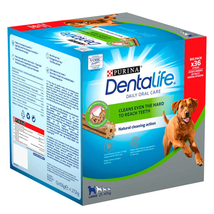 Purina dentalife large 2024 dog