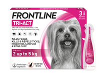 FRONTLINE TRI ACT Spot on Solutions for 2 up to 5kg dogs