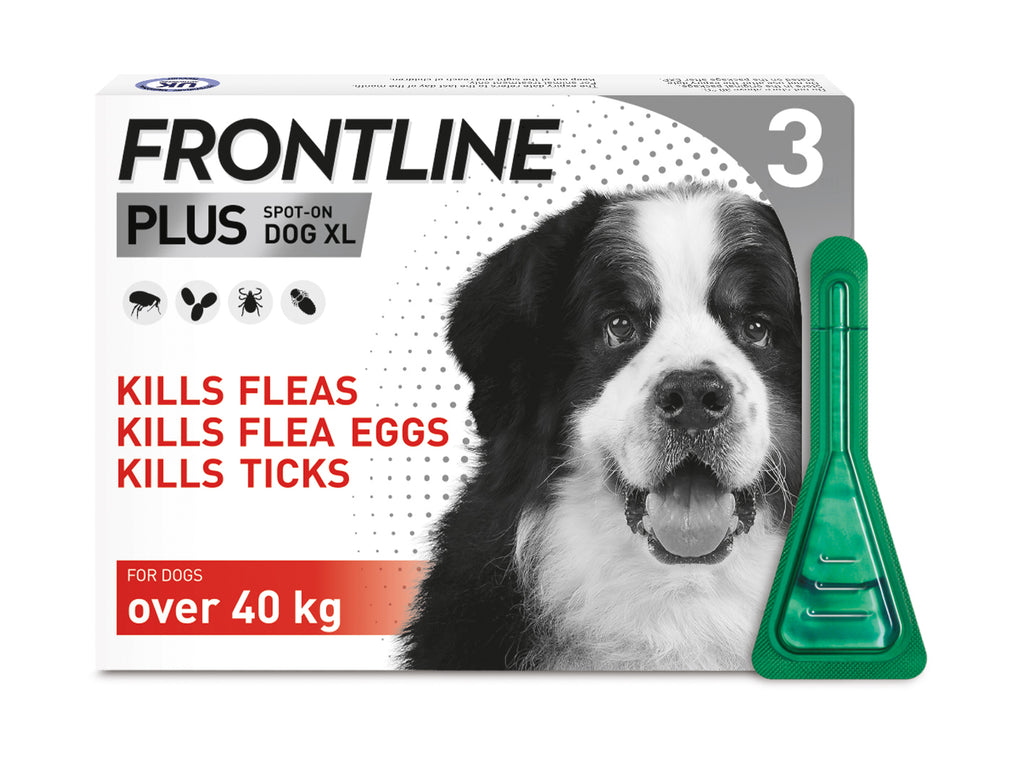 Frontline Plus Spot On for Dogs 3 Pipette - over 40kg