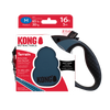 Front View of KONG Terrain Retractable Blue Dog Lead