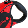 Front View of KONG Ultimate Retractable Red Dog Lead