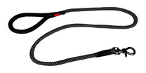 Front View of KONG Rope Black Dog Leash Front Main Image