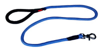 Front View of KONG Rope Blue Dog Leash