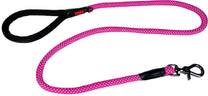 Front View of KONG Rope Fuchsia Dog Leash
