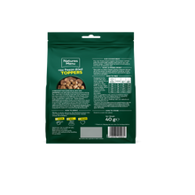 Back View of Natures Menu Raw Freeze Dried Lamb Toppers Adult Dry Dog Food