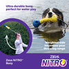 Zeus Nitro Weighted Buoy with Rope Dog Toy