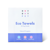 Front View of DotDotPet Biodegradable Eco Dog Towels - 20 Pack