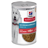 Front View of Hill's Science Plan Canine Adult Hypoallergenic with Salmon Wet Dog Food