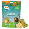Front View of Dole Spinach & Pumpkin Dog Biscuits