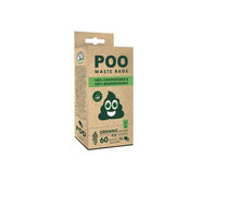 Front View of M-Pets Vegetable Based Lavander Scented Dog Poo Waste Bags