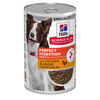 Front View of Hill's Science Plan Perfect Digestion Medium Adult 1+ Wet Dog Food with Chicken & Vegetables - 12 x 363g Can