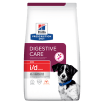 Front View of Hill's Prescription Diet i/d Stress Mini Digestive Care Dry Dog Food with Chicken - 6kg Bag