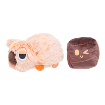 Front View of BARK Walken Wombat Dog Toy