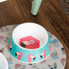 Ministry Of Pets Melamine Non-slip Pet Bowl - Flamingo - 480ml