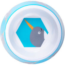Ministry Of Pets Melamine Non-slip Pet Bowl - Narwhal - 480ml