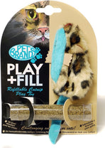Front View of Pet Brands Play + Fill Refillable Cat Toy - One Size