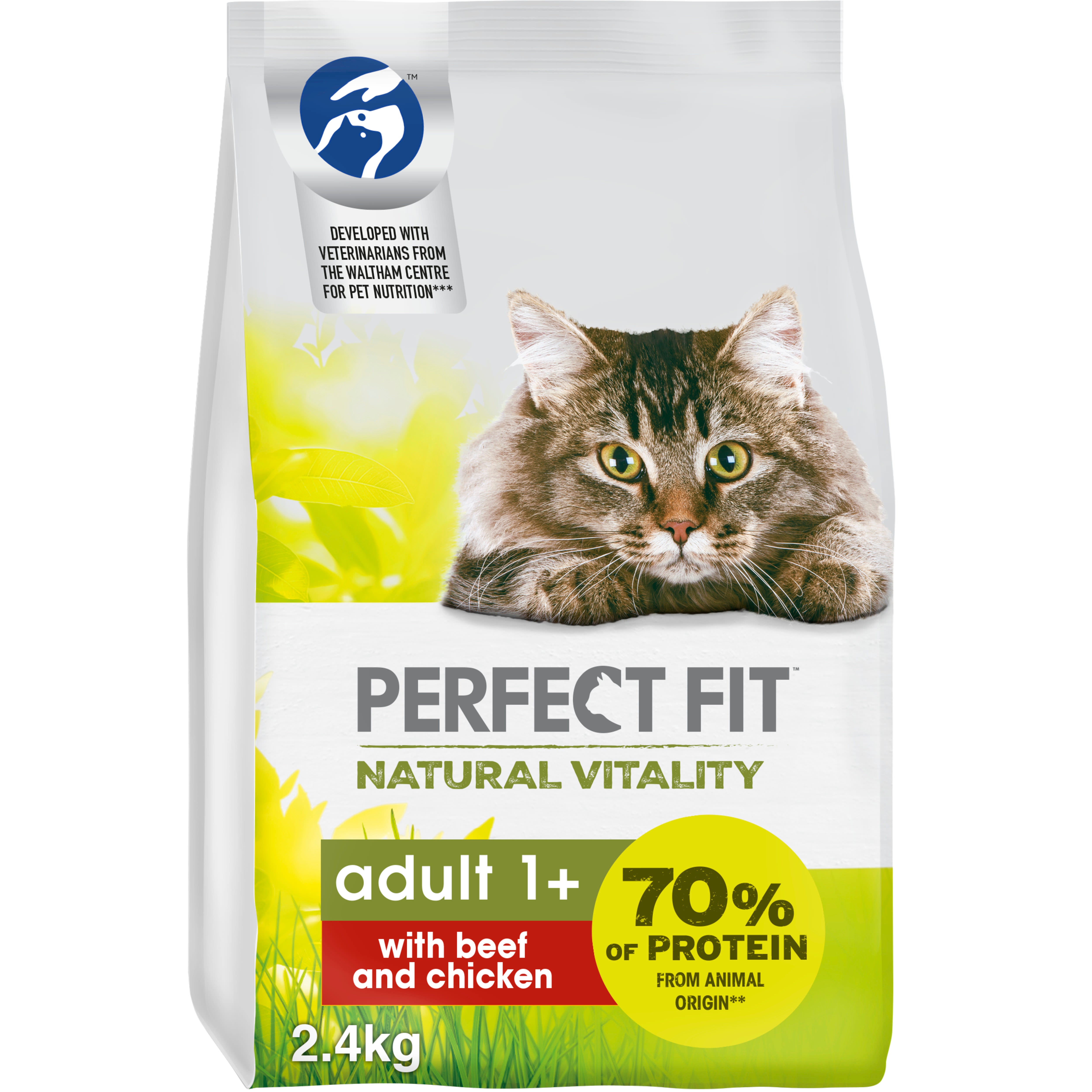 PERFECT FIT NATURAL VITALITY Getreidefreies Nassfutter mit Huhn & Pute für Katzen PERFECT FIT NATURAL VITALITY Getreidefreies Nassfutter mit Huhn & Pute für Katzen
