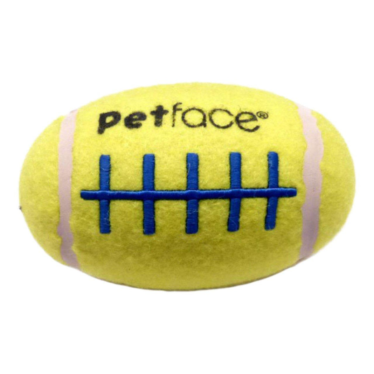 Petface Outdoor Paws Mighty Rugby Ball Dog Toy, Extra Strong Petface Outdoor Paws Mighty Rugby Ball Dog Toy, Extra Strong