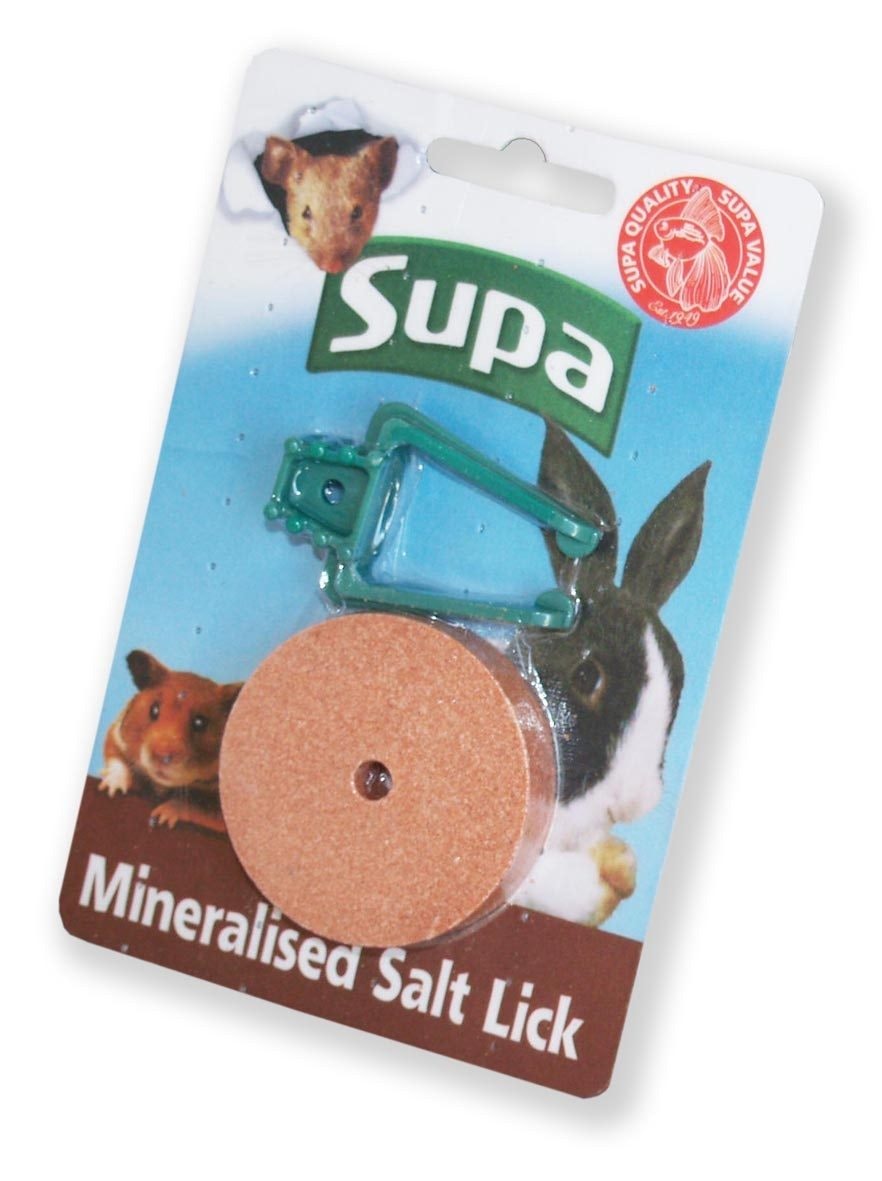 Supa Small Animal Mineralised Salt Lick (Pack of 12)