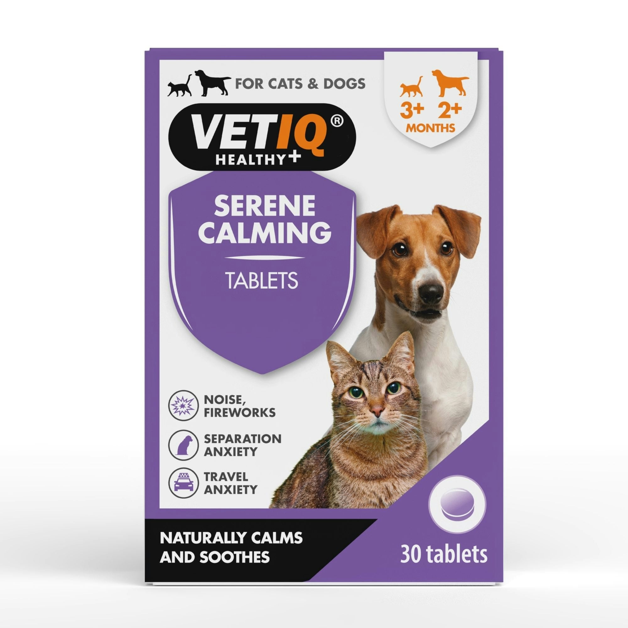 VetIQ | Cat & Dog Calming | Serene-UM Tablets