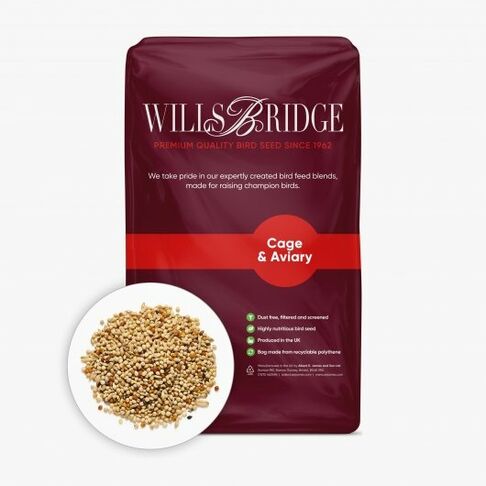 Willsbridge Cage Budgie and Aviary Premium Quality Bird Seed Mix