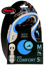 Flexi New Comfort Tape Lead Blue