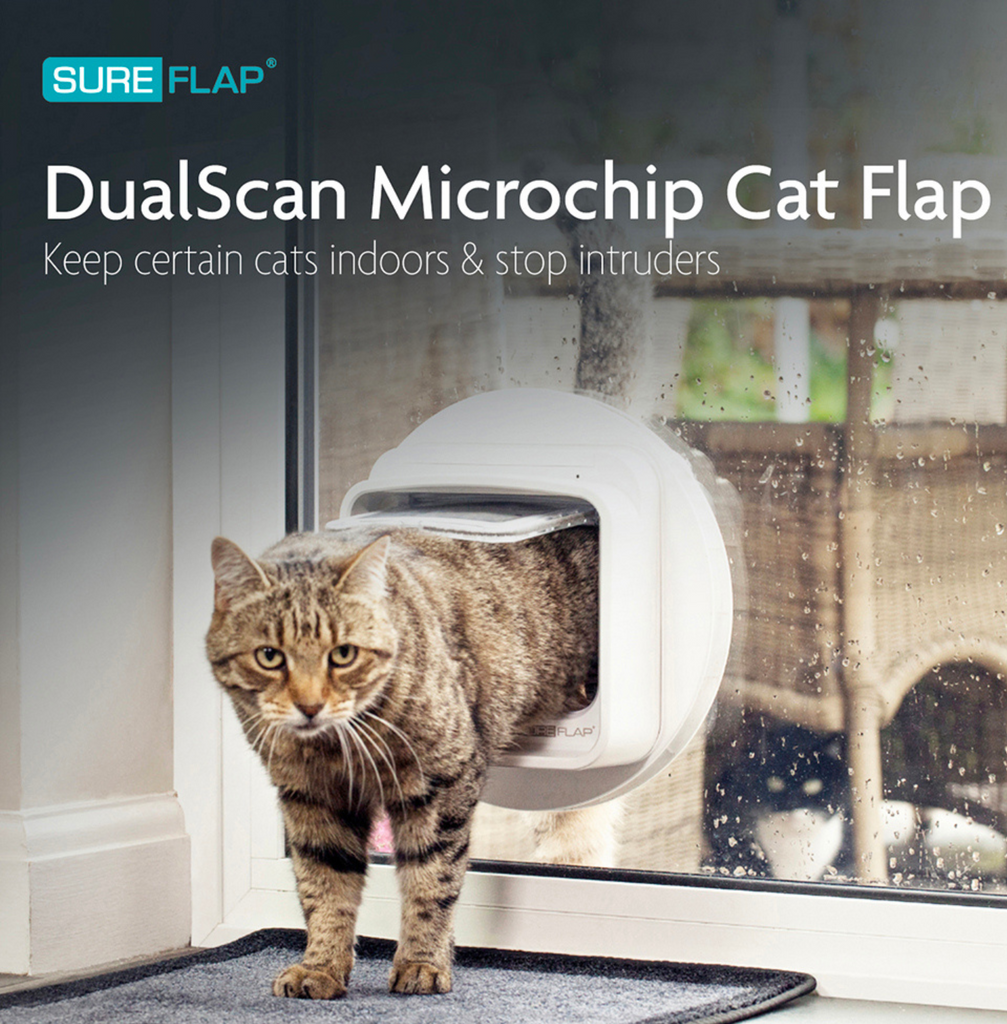 Petcare Sureflap Dualscan Microchip Cat Flap Sureflap Microchip