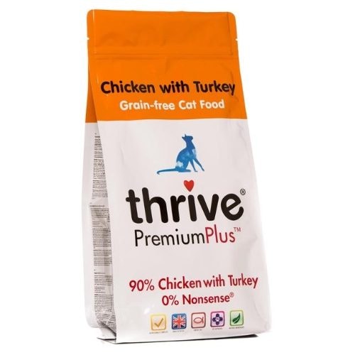 Thrive Premium Plus Chicken & Turkey Dry Cat Food