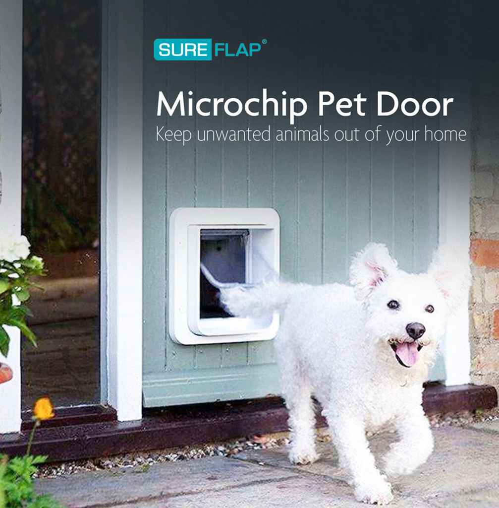 Microchip dog door