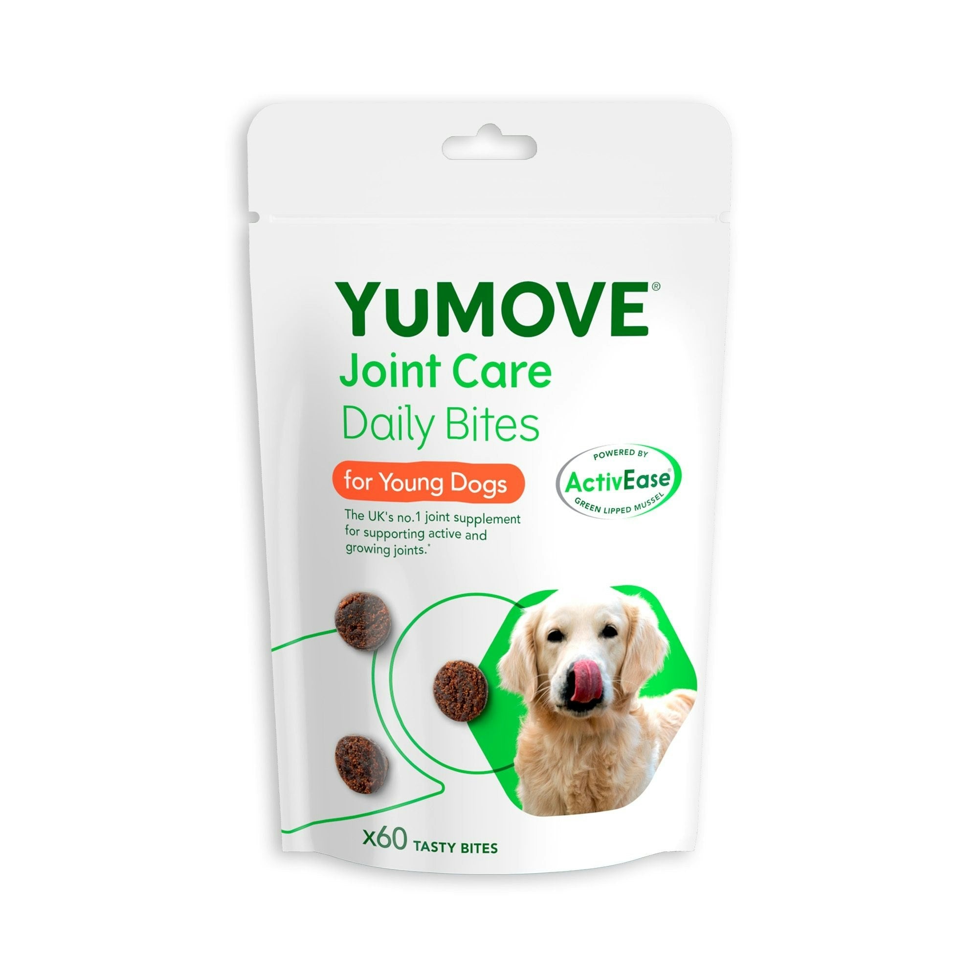 YuMOVE Joint Care Daily Bites for Young Dogs 60 Pack