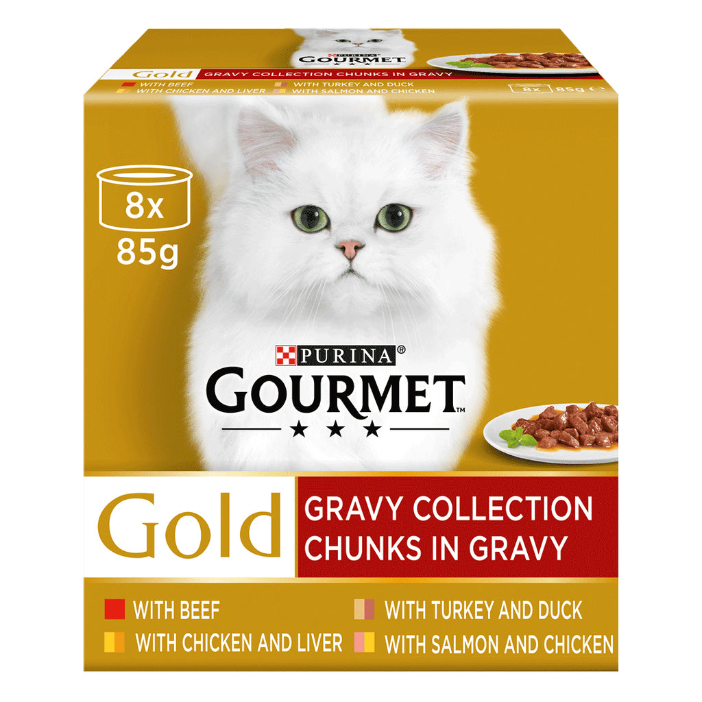Gourmet Gold Beef In Gravy - 8x85g