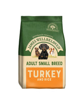 James Wellbeloved Canine Small Breed Kibble Adult Turkey & Rice