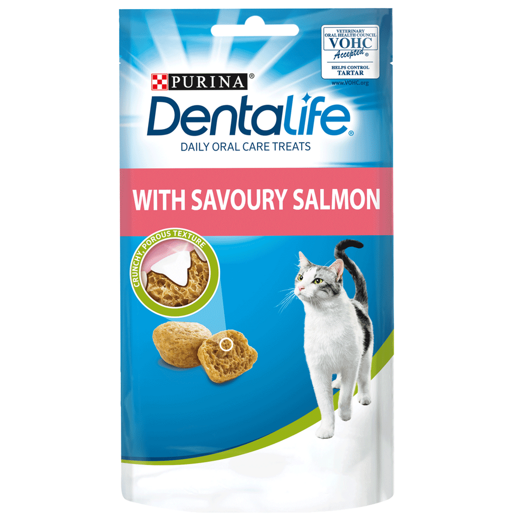 Dentalife Cat Treats - Salmon - 40g