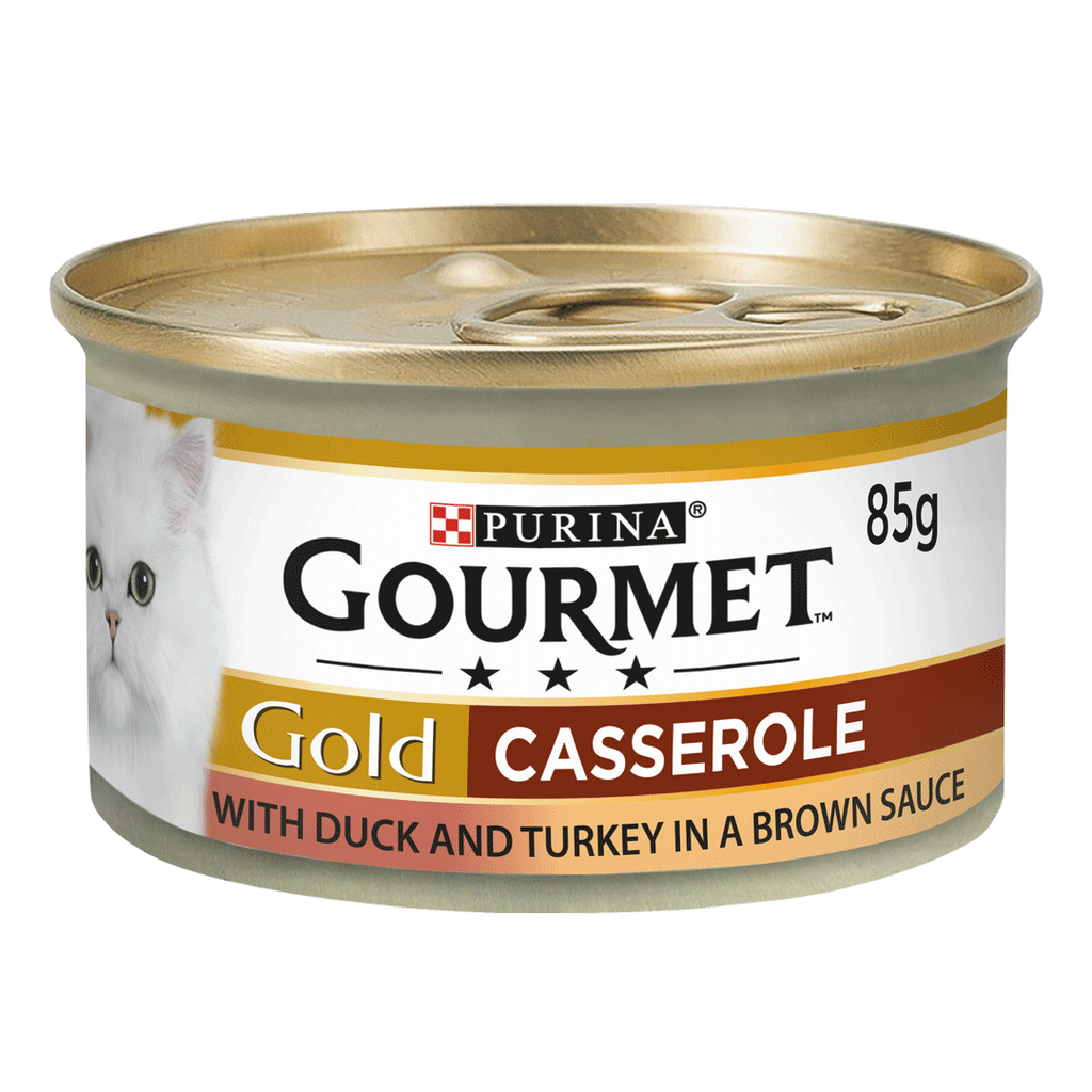Gourmet Gold Can Casserole Of Duck & Turkey - 85g