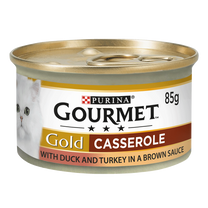 Gourmet Gold Can Casserole Of Duck & Turkey - 85g