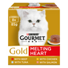 Gourmet Gold Melting Heart Meat And Fish Wet Cat Food