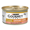 Gourmet Gold Savoury Cake Salmon In Gravy - 85g