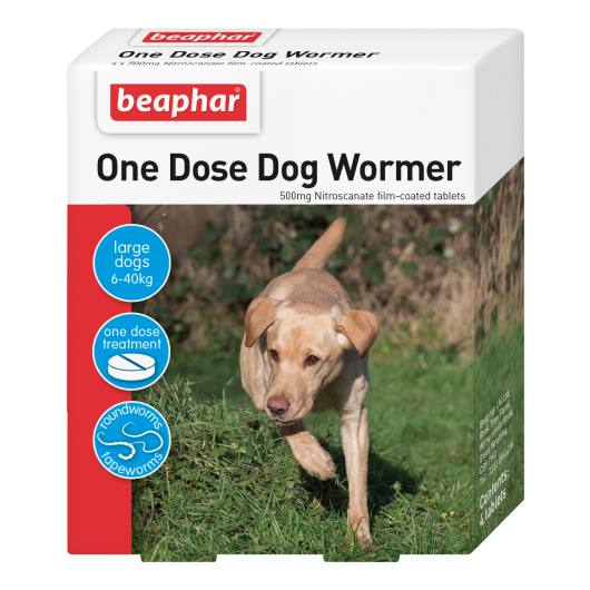 Beaphar One Dose Wormer for Dogs