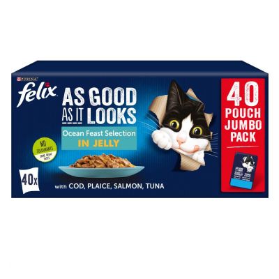 Purina Felix As Good As It Looks Mixed Selection Pouch 100g