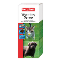 Beaphar Worming Syrup for Puppies & Kittens 45ml