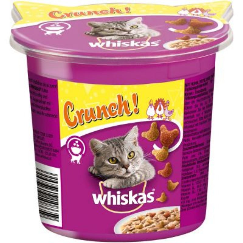 Whiskas Crunch Treats for Cat - 100g ( 1 Pack) - 10 x 100g