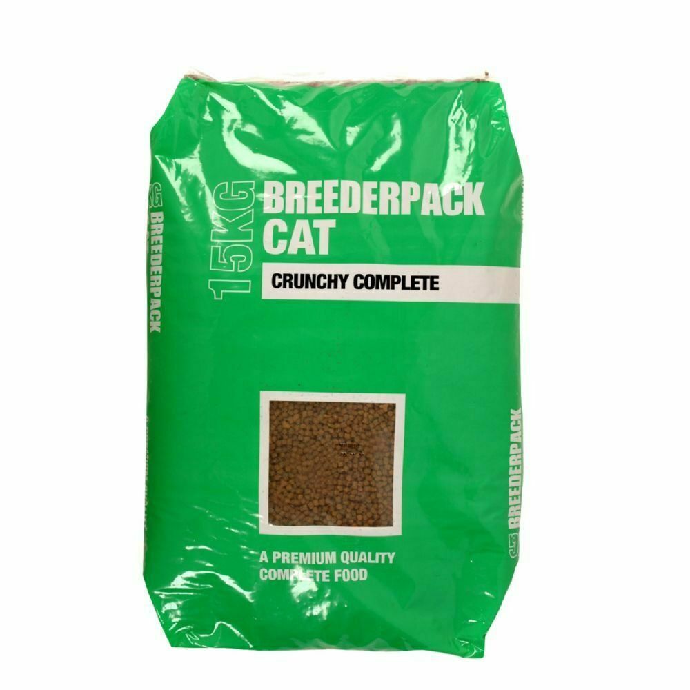 Breederpack Crunchy Dry Food for Cats 15kg