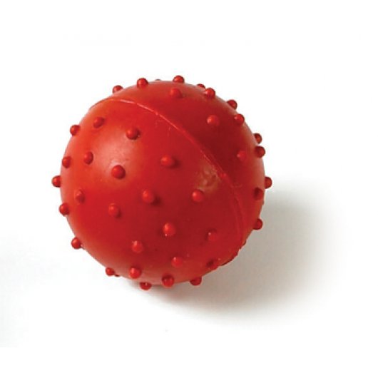 Caldex Classic Pimple Ball-Bell Assorted Dog Toy Small 5cm (2")