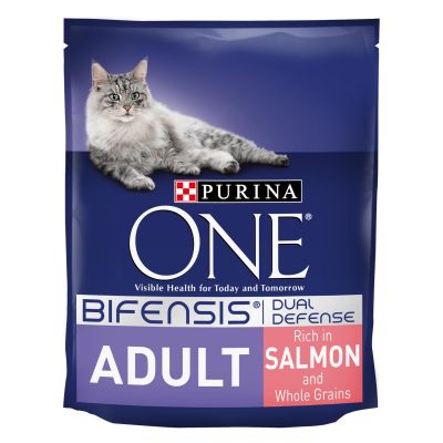Purina One Adult Rich In Salmon & Whole Grains - 800g