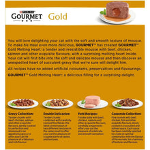 Gourmet Gold Melting Heart Meat And Fish Wet Cat Food