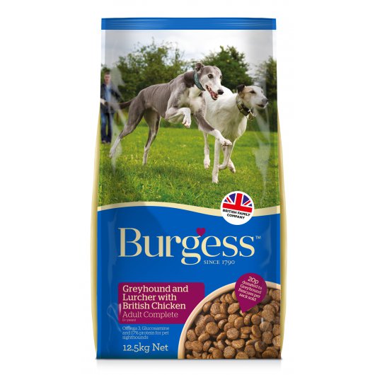 Greyhound Dog Food Chichekn Flavour Burgess Supadog