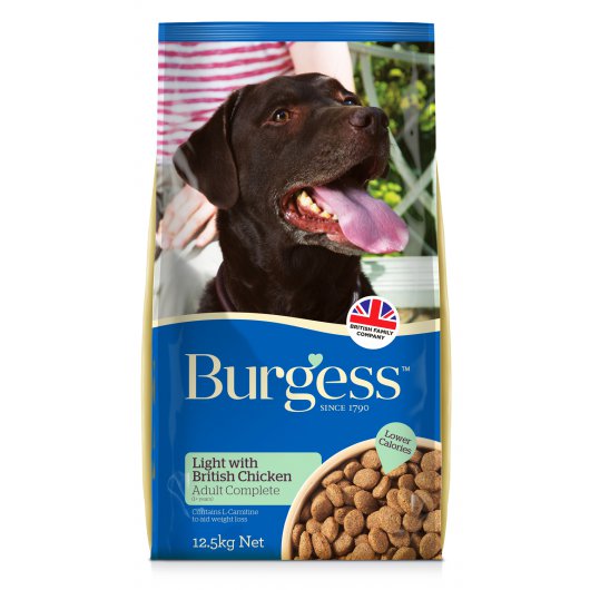 Burgess Finest Light Chicken Food for Dogs 12.5kg