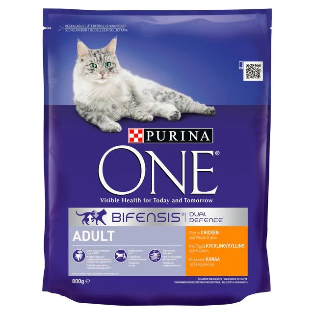 Purina One Adult Rich In Chicken & Whole Grains - 800g