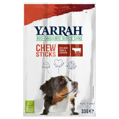 Yarrah Organic Grain Free Mini Bites Snacks for Dogs 100g