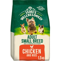 James Wellbeloved Dog Adult Small Breed Chicken & Rice